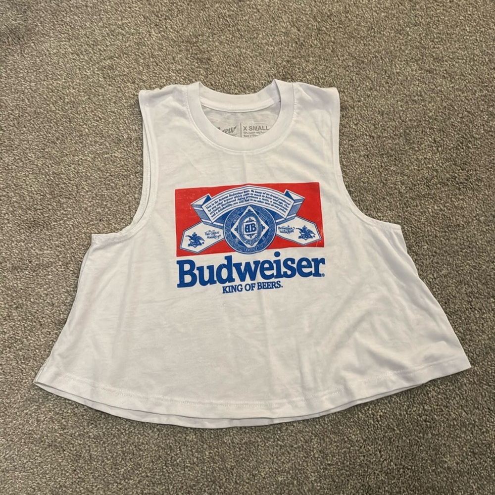Budweiser Crop Top